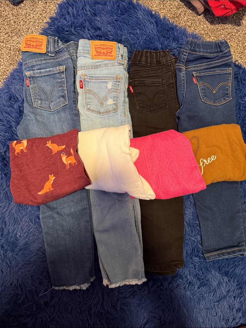 3t toddler girl Levi’s clothing lot